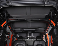 Toit isolé 2.0 T couleur noire pour Jeep Wrangler JL Pièces intérieures de voiture Accessoires de voiture