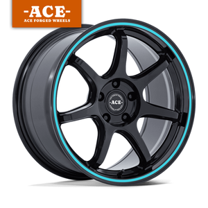 Jantes ACE forgées 17X8J 17X9J Deep Dish 5X114.3 4X100 JDM Racing Sport pour voitures de tourisme Lenso Camry Honda - Product Image 2