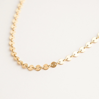 Collar de plata de ley 925 chapado en oro de 18k para mujer, Gargantilla única