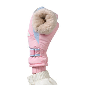 Gants d'hiver imperméables pour enfants, mignons, coupe-vent, épais, pour filles de 7 à 12 ans, pour le ski en plein air - Product Image 4