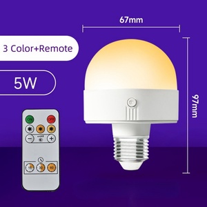 Bombillas LED de Techo y Pared para Interiores al por Mayor, Fabricante Chino, E26/E27, Magnéticas, Regulables, RGB, Coloridas, Bombilla LED con Alimentación CC - Product Image 3