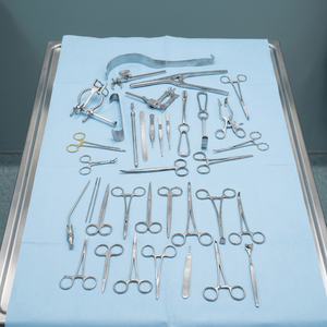 Odontomed 2011 Juego Básico de Cirugía Pediátrica de 38 Piezas, Instrumentos Quirúrgicos Manuales de Acero Inoxidable de Alta Calidad, Certificación CE - Product Image 2