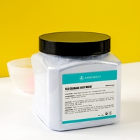 JMFREE Venta al por mayor de colágeno orgánico Crystal Jelly Mascarilla facial en polvo Mascarilla facial de repollo de mar orgánico Mascarilla facial en polvo