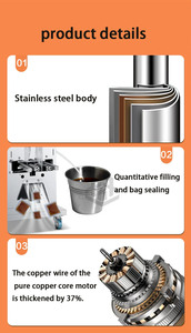 Máquina Empacadora Portátil con Ruedas Universales para Fácil Desplazamiento en Tiendas y <span class=keywords><strong>Empaque</strong></span> <span class=keywords><strong>de</strong></span> Alimentos - Product Image 4
