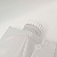 Pochette à bec verseur scellée sur 3 côtés en aluminium de 1L, non toxique et durable pour les liquides chimiques et pétroliers