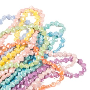 Ceramic Heart Shape Loose Beads For <b>Bracelet</b> Making DIY Jewelry Accessories Multicolor 8mm Yiwu Origin Spring 2024 - Product Image 5