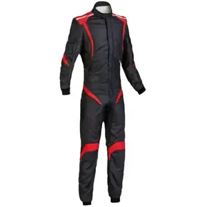 Made in Pakistan thoải mái Windproof thoáng khí đi Kart Racing phù hợp với thiết kế mới nhất 100% polyester Auto Racing phù hợp cho người lớn