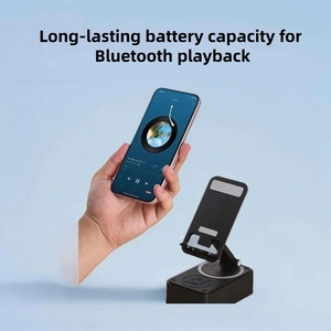 Supporto 3-in-1 Multifunzione per Altoparlante Bluetooth, Supporto Telescopico Girevole a 360 Gradi per Telefono, Nuovo Supporto per Streaming Live - Product Image 2