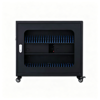 Armoire de charge pour tablettes et ordinateurs portables en métal, résistante aux intempéries, avec 10/12/15/30/60 compartiments, serrure électronique, ports USB, casier de rangement pour téléphones portables