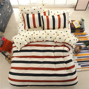 En gros Pas Cher Maison Étudiant Imprimer Différents Style Bleu Couleur Polyester Housse De Couette Ensemble De Literie - Product Image 5