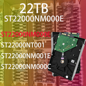 Disque dur d'entreprise ST22000NM000E 22 To 3,5 pouces 7200 tr/min 256 Mo de cache SATA 12 Gbit/s Hélium CMR pour serveur de centre de données - Product Image 2