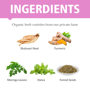 Forfait OEM Organique Curcuma Shatavair racine Moringa feuille Thé Chinois Herbal Thé pour femmes aromatisé équilibre hormonal - Product Image 3