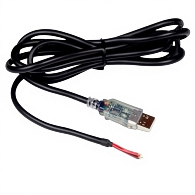 FTDI USB-RS232-WE-1800-BT-0.0 CABLE USB to RS232 Genuine FT232RQ Chip Compatible with Windows 11 10 8 7 Linux MAC OS