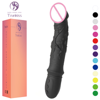 Vibromasseur Dildo en Silicone, Jouet Sexuel Adulte, 7 Fréquences de Vibration, Chauffant, pour Stimulation Vaginale, Masturbateur