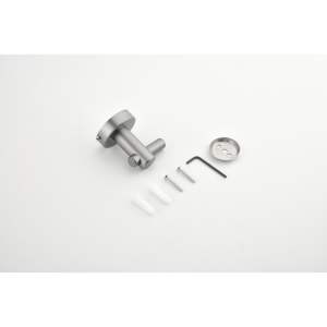 Moderno juego de toallero de pared de acero inoxidable de 50-60 cm con calefactor para uso en el baño del hogar - Product Image 3