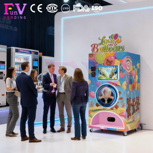 Máquina Expendedora <span class=keywords><strong>Digital</strong></span> de Globos Eficiente Funvending con Pantalla Táctil de 22 Pulgadas, <span class=keywords><strong>Biblioteca</strong></span> de Hologramas, Capacidad para 336 Unidades, Certificación CE - Product Image 4