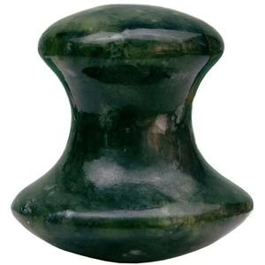 Nero ossidiana onice fungo Guasha lucido stile Feng Shui - Product Image 3