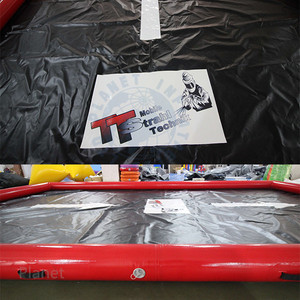 Lona de PVC Duradera y Hermética, Colector de Agua Portátil, Tapete Inflable <span class=keywords><strong>para</strong></span> Contención de Agua <span class=keywords><strong>para</strong></span> Lavado de Autos - Product Image 3