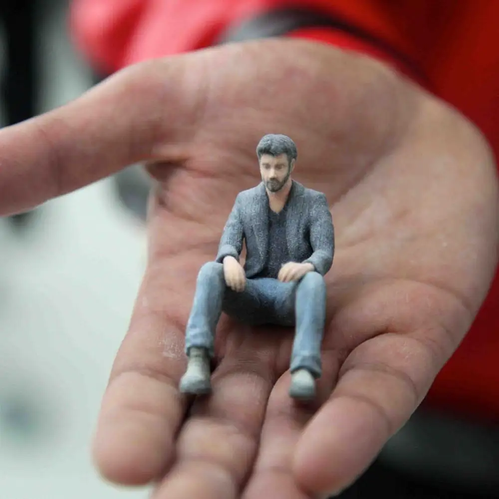 3D-Druck echte Person Mini mich 3D-Druck 3D gedruckt Online-Service