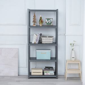 Estantería de Acero Resistente de 5 Niveles Ajustable para el Hogar, con Protección Anticorrosión, Instalación sin Tornillos, Recubrimiento en Polvo - Product Image 2