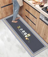 Toptan Yüksek Kaliteli Modern Deri Kaymaz Geometrik Desenli Düşük Havlı Makine Yapımı Mutfak Ev Uzun Halı Kilim