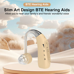 Apparecchi Acustici BTE a 2 Canali Ricaricabili con Riduzione del Rumore Design Ecologico per Anziani con Perdita Uditiva da Lieve a Moderata - Product Image 2