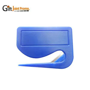 Wholesale Custom LOGO Envelope Promotional Items Plastic Mini Portable Letter Opener In Shape