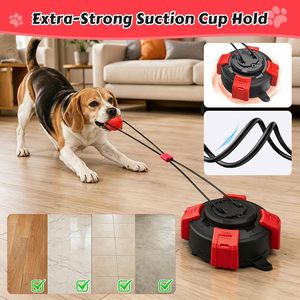 Jouet de tirage mains libres pour chien, jouet de tirage à la corde pour chien à forte aspiration, jouet interactif indestructible pour l'auto-entretenissement et l'entraînement des animaux de compagnie - Product Image 5