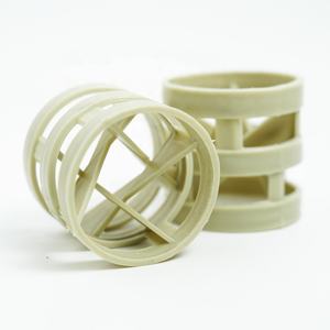 Anillo de Pall de Plástico PPH Resistente al Calor Jinfeng, 16mm-76mm, Alto <span class=keywords><strong>Flujo</strong></span>, Certificado ISO9001, para Empacado de Torres Químicas - Product Image 2