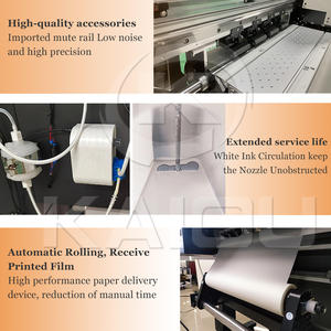 Impresora de prensa de calor de cabezal XP600 o I3200A1 de 60cm más <span class=keywords><strong>barata</strong></span>, impresora Dtf, impresora Offset Dtg Dtf - Product Image 3