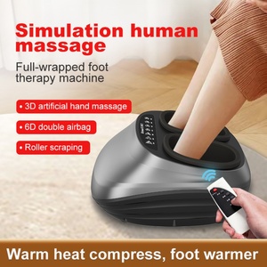 Masseur de pieds électrique enveloppant avec pétrissage Shiatsu, chauffage infrarouge et vibrations, favorisant la circulation sanguine - Product Image 5