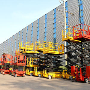 Última fábrica, Mini mesa elevadora eléctrica autopropulsada automática, elevador de tijera hidráulico para vehículos pequeños de China - Product Image 1