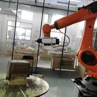 Robot de fraisage robotisé KUKA pour le métal, le bois, la pierre, le plastique, gravure CNC de haute précision pour l'industrie