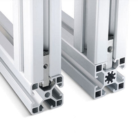 Profilés d'extrusion en aluminium industriels personnalisés de fabricant de la Chine fente en T CNC 2020 3030 4040 4080 profilé en aluminium