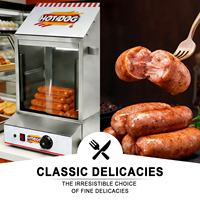 Vitrine chauffante pour hot-dogs avec base stable anti-tremblement pour ouvertures fréquentes des portes pendant les heures de pointe – Fabricant de saucisses OEM ODM
