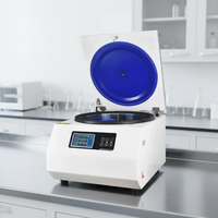 Tischzentrifuge mit Niedriger Geschwindigkeit 6000 U/min, Großer Kapazität für Labore, Max. 4*750ml Fassungsvermögen, LCD-Anzeige, 110/220-240V