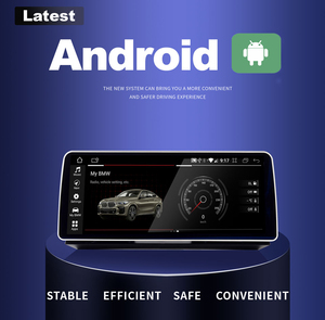 12,3 "Carplay inalámbrico Android 12 navegación GPS para coche para <span class=keywords><strong>BMW</strong></span> Serie 3 E90 <span class=keywords><strong>318i</strong></span> 320i E91 E92 <span class=keywords><strong>2006</strong></span> - 2012 reproductor Multimedia para coche - Product Image 2