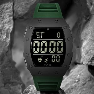 นาฬิกาดิจิตอลอิเล็กทรอนิกส์ <span class=keywords><strong>Tomi</strong></span> T230 230 สปอร์ต เรียบง่าย ขนาดใหญ่ ราคาถูก ขายดี นาฬิกาข้อมือผู้ชาย สำหรับผู้ชาย เด็ก ของขวัญ Uhr Relojes - Product Image 5
