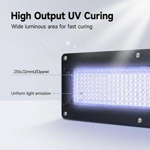 Sistem Lampu Pengering <span class=keywords><strong>UV</strong></span> LED Pendingin Udara Daya Tinggi 365nm 395nm Khusus untuk Penggunaan Medis, Portabel, Berbahan Paduan Aluminium - Product Image 6
