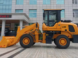 Minicargadora de Ruedas Nueva de Alta Calidad HL L08-B2 L08-M de 0.8~1 Toneladas con Motor Diésel y Cucharón de 0.55 Metros Cúbicos - Product Image 4