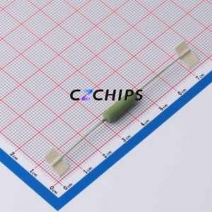 Resistencia de Orificio Pasante AC04000004700JAC00, Componente de Orificio Pasante (THT), D5.5xL16.5mm, Bobinada, 470 Ohm, 5%, 4W - Product Image 2