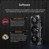 TUF Gaming GeForce RTX 5080 16GB GDDR7 OC Edition Gaming Graphics Card Military-Grade Components Protective PCB Coating