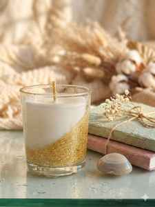 Velas Aromáticas en Mini Frascos de Vidrio Golden Horizon, Vela de Lujo para Decoración del Hogar, Regalo Festivo, Proveedor al por Mayor - Product Image 2