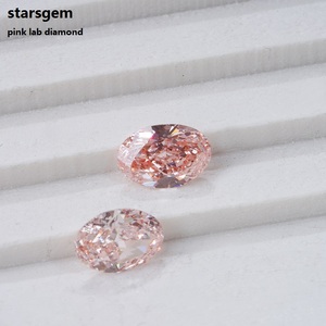 Diamantes cultivados en laboratorio Starsgem, de corte ovalado, color rosa, de 1ct, 1.5ct, 2ct, 2.5ct, 3.5ct, 4ct, en tonos rosa oscuro, claro y brillante. - Product Image 6