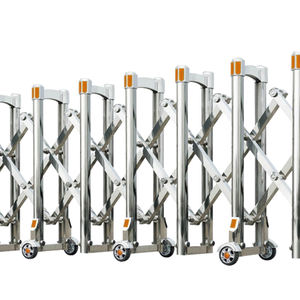 Barriere di Sicurezza Scorrevoli Retrattili in Acciaio Inossidabile, Robuste, per il Controllo della Folla e la Sicurezza Stradale nelle Scuole - Product Image 3