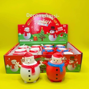 Taza de Papá Noel para Apretar, Taza de Muñeco de Nieve con Música, Juguetes Creativos para Niños, Alivio del Estrés, Taza de <span class=keywords><strong>Navidad</strong></span> al por Mayor - Product Image 1