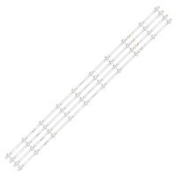 Nouvelle bande LED de rétroéclairage pour téléviseur XS-3201 avec corps en aluminium et télécommande RF-DC400E30-1001S-01 A3 pour CONDOR L40G4100