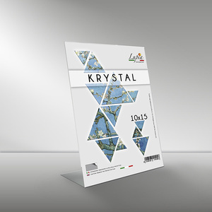 Cornice Fotografica Verticale in Plexiglass Trasparente 10X15CM - Product Image 1