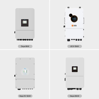 Kit complet de panneaux solaires 5 kW 10 kW 20 kW, système d'énergie solaire hors réseau, comprend des panneaux solaires, un onduleur solaire et des batteries au lithium