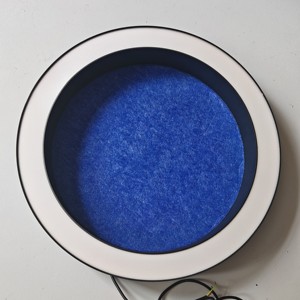 Thời trang Acoustic Bảng điều chỉnh Ultra Slim Tiếng Ồn Giảm Dali mờ LC4080-540 <span class=keywords><strong>LED</strong></span> Halo Vòng tròn ánh sáng cho thư viện - Product Image 4